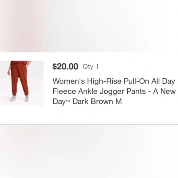 A New Day Target Lounge Set Sweatshirt and Sweatpants - Picture 6 of 6